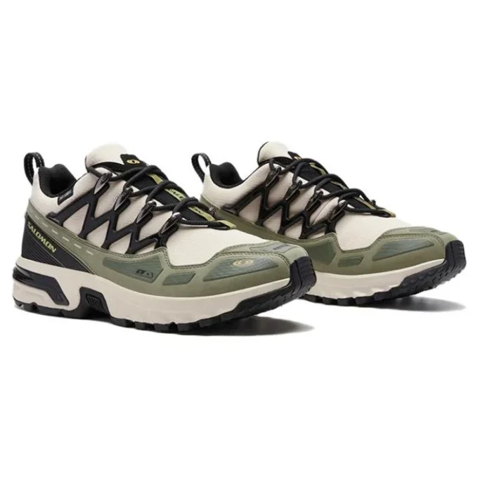 Salomon ACS + CSWP ”Cement Deep Lichen Green”