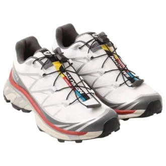 SALOMON x ATMOS XT-6 ”White Castlerock Haute Red”