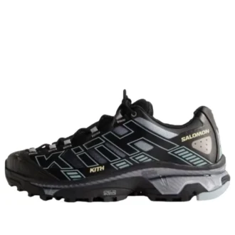 SALOMON x Kith XT-4K ”Black Alloy Blue Fog”