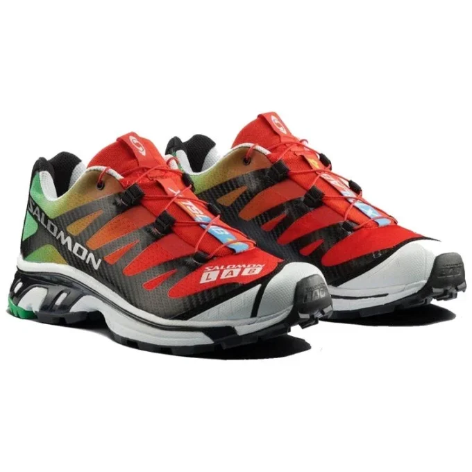 SALOMON x The Broken Arm XT-4 ”Röd Svart Grön”