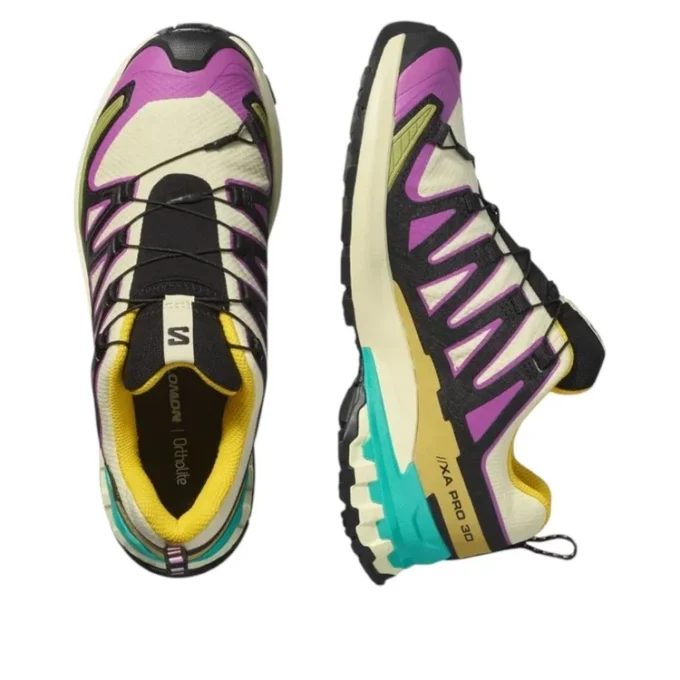 SALOMON XA PRO 3D V9 Gore-Tex ”Transparent Yellow Black”