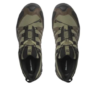 Salomon XA PRO Distressed Leather ”Dark Earth Black”