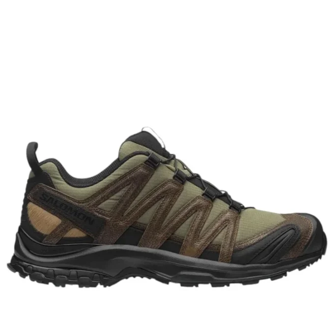Salomon XA PRO Distressed Leather ”Dark Earth Black”