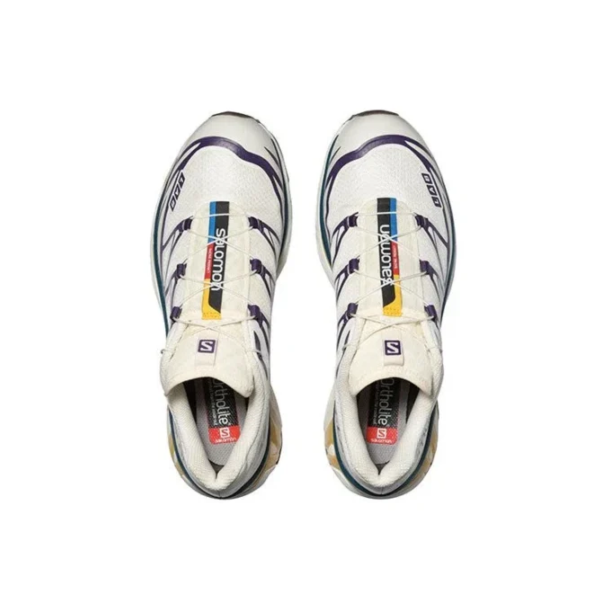 Salomon XT-6 ”Beige Purple Yellow” Salomon XT-6 ”Beige Purple Yellow”
