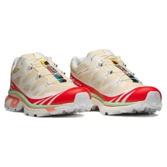 Salomon XT-6 ”Shortbread Poppy Red Green Ash”