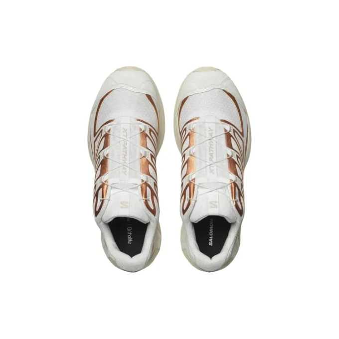 XT-PATHWAY Metallic Sneakers ”White Ftw Copper Almond Milk”